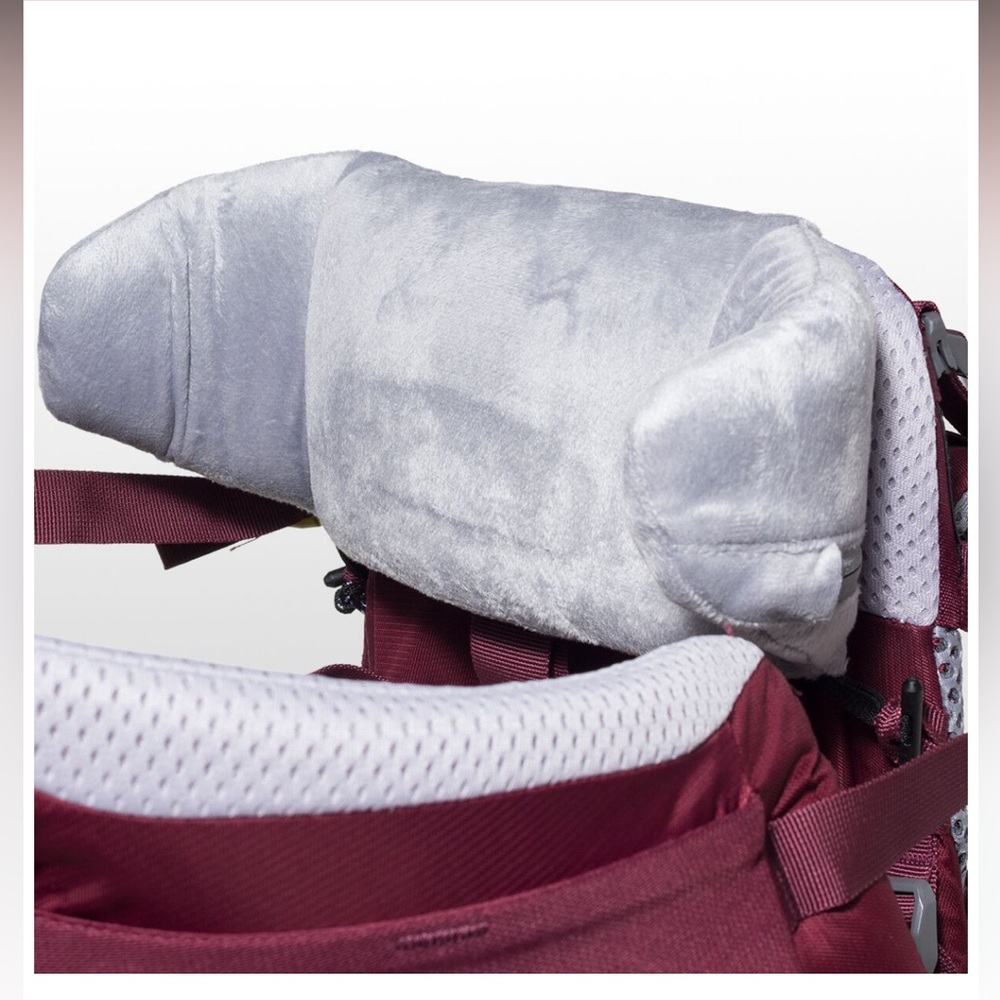 Deuter Kid Comfort Child Carrier in Maroon NWOT - Picture 2 of 10